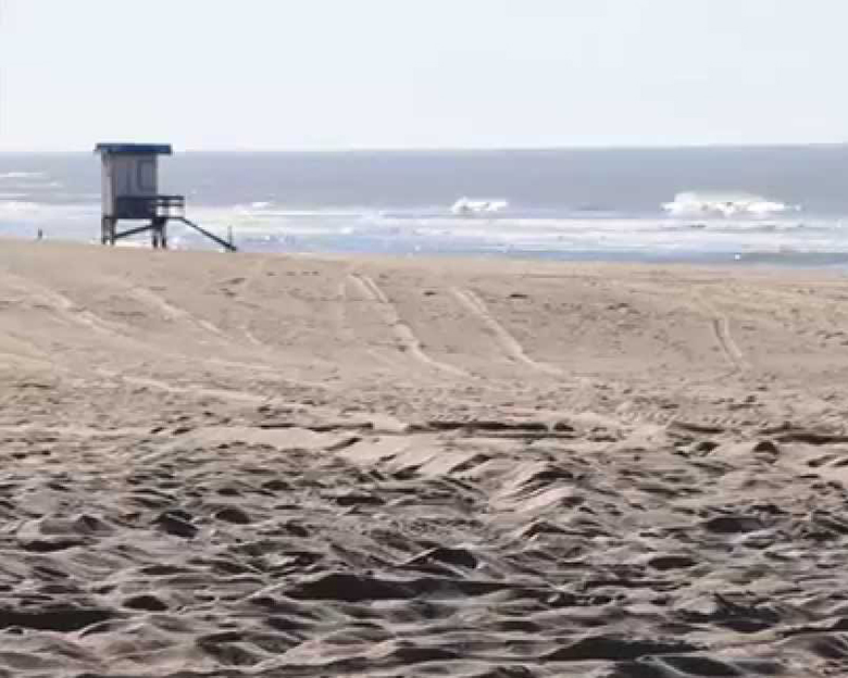 Mirador en la playa